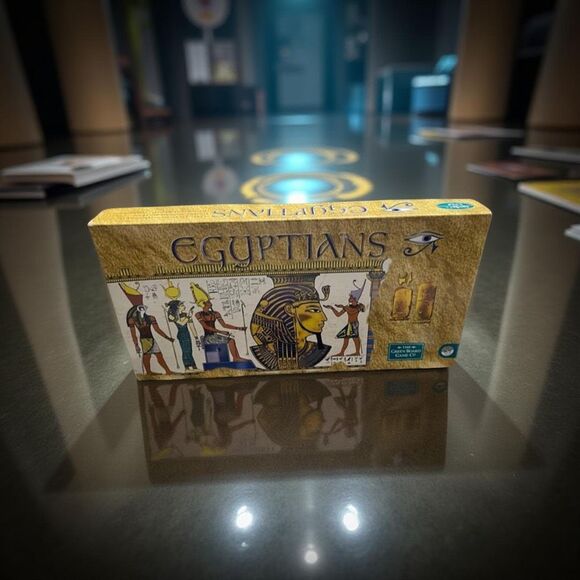 2001 The Green Board Game Company Egyptians Board Game - Picture 1 of 5
